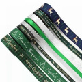 WY401 Wholesale printed colorful merry Christmas satin ribbon roll